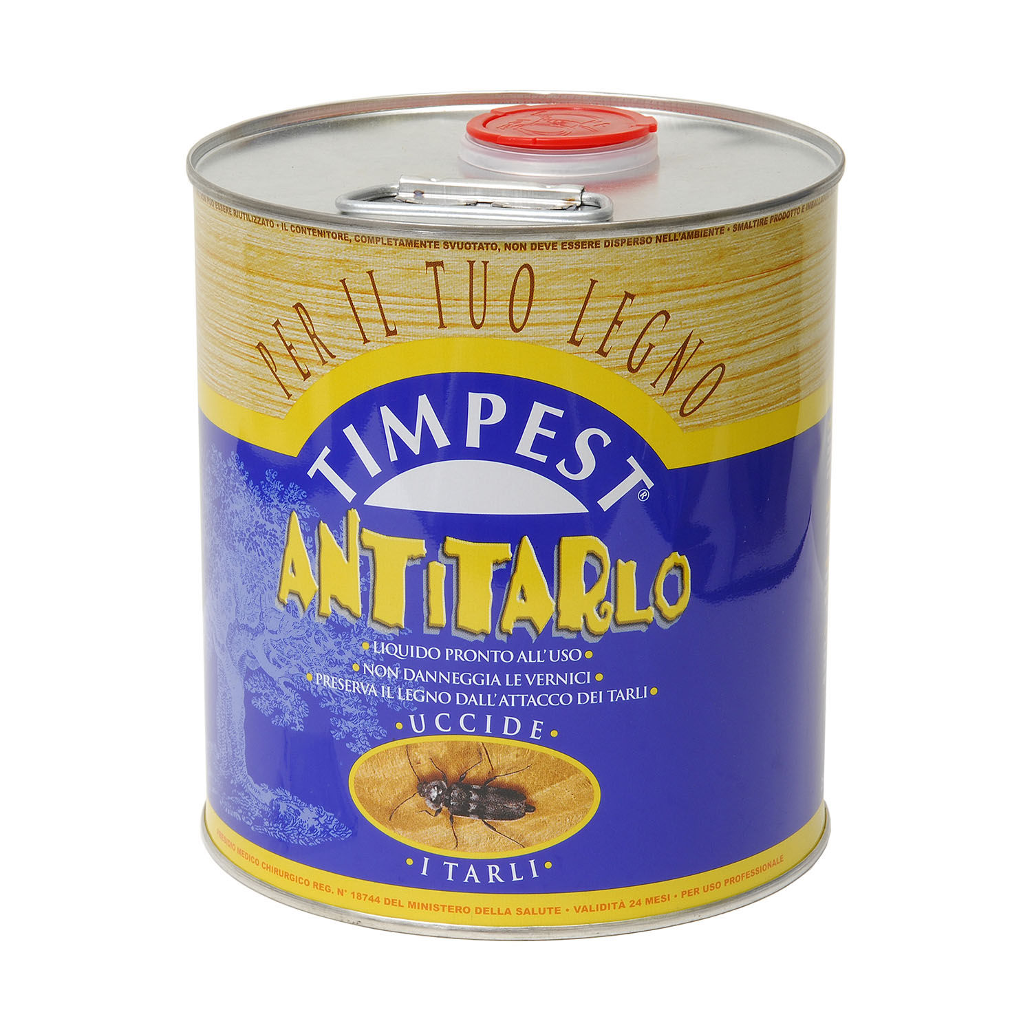 ANTI TARLO ANTITARLO LARVE TIMPEST INSETTICIDA X LEGNO A PENNELLO 500ml